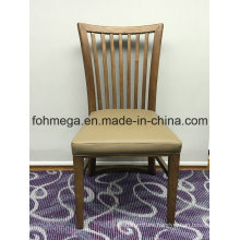 Upholstered Solid Wood Hotel Restaurant Chair for Sale (FOH-BCC43)